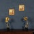 Aldo Grossi, Venetian Canal Scene, 1890s, Oil Paintings on Board, Framed, Set of 2 For Sale - Image 3 of 18