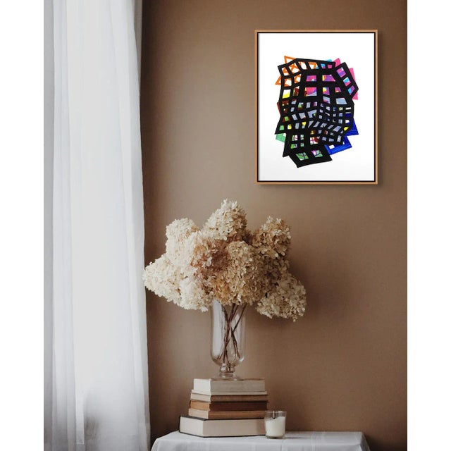 Acrylic on Montval paper. Edition: Unique, Unframed. Martina Nehrling is an American abstract artist whose dynamic and...