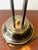 Metal Mid-Century Belgian Table Lamp in Brass, Bronze and Glass from Massive, 1980s For Sale - Image 7 of 11