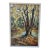 1971 Grace Jorgensen Landscape "Forest at Sunset" For Sale