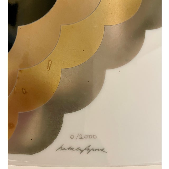 Ceramic Large Porcelain Vase by Natale Sapone for Rosenthal Studio-Linie Prototype #0/2000 Limited Edition For Sale - Image 7 of 7