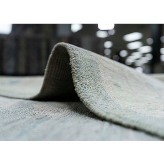 Textile Turkish Oushak Rug 7'11" x 10'8" #20329 For Sale - Image 7 of 8