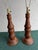 Vintage Mid-Century Sculptural Turned-Wood Table Lamps - Pair For Sale - Image 14 of 17
