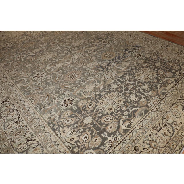 Early 20th Century Gray Persian Malayer Rug rug no.j3945 For Sale - Image 5 of 10