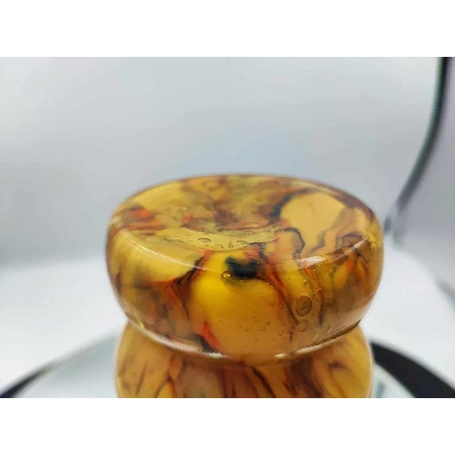 Art Deco Vase in Opal by Henri Heemskerk, 1920s For Sale - Image 4 of 7