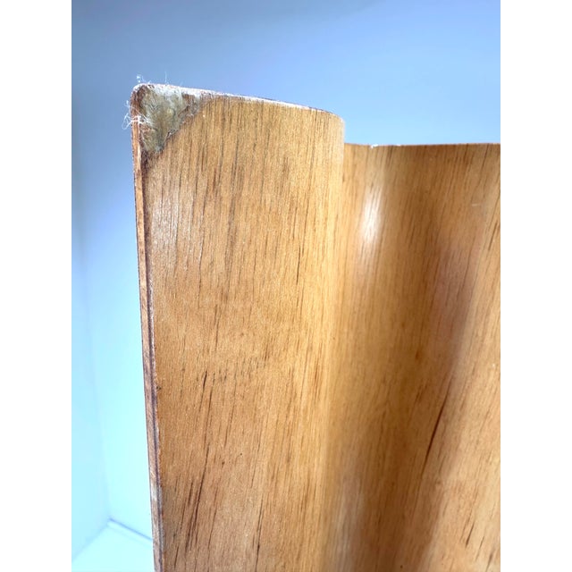 Wood Mid 20th Century Early Charles Eames Folding Screen For Sale - Image 7 of 12