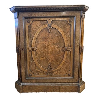 Renaissance Revival Credenza, Circa 1880, With Elaborate Marquetry For Sale