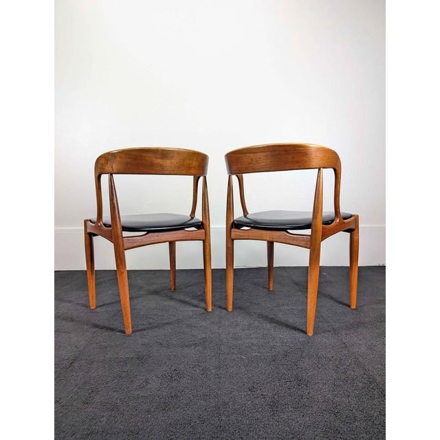 Danish Teak Model 16 Chairs by Johannes Andersen for Uldum For Sale - Image 9 of 11