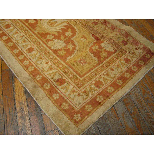 1900 - 1909 Pair of Antique Indian Amritsar Rug For Sale - Image 5 of 5