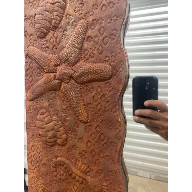 Arts & Crafts Style Decorative Mirror Frame. For Sale - Image 10 of 12