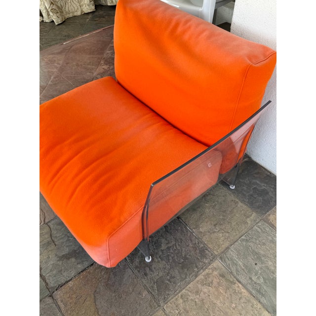 Piero Lissoni for Kartell Pop Outdoor Armchair, Orange For Sale - Image 9 of 13