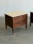 1960s Travertine & Walnut Nightstands by American of Martinsville - Pair For Sale - Image 14 of 17