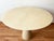 Stone Postmodern Angelo Mangiarotti Cream Off White Marble Dining Table, Pedestal Base For Sale - Image 7 of 14