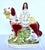 English 19th Century Antique English Staffordshire Girl Riding Spaniel Dog Figurine For Sale - Image 3 of 18