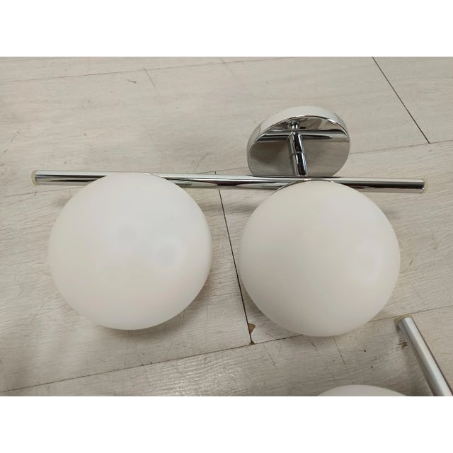 Vintage Ball Wall Lights, 1970, Set of 3 For Sale - Image 6 of 12