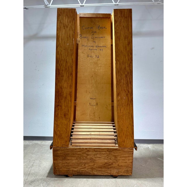 1970’s Custom Made Vintage Brutalist Faux Fireplace For Sale - Image 9 of 12