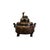 Chinese Bronze Metal Deer Theme Incense Burner For Sale - Image 10 of 10