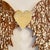 Wall Hanging Carved Wood Angels Wings. Each wing was lovingly carved along with the center heart from Antique wood by a...