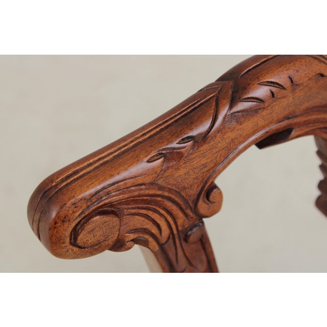 Pair of Chippendale Style Mahogany Dining Chairs For Sale - Image 15 of 17