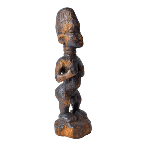 Early 20th Century Yoruba Ibeji Female Miniature Figure Nigeria