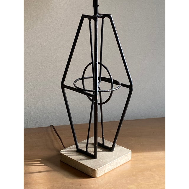 Metal 1953 Maurizio Tempestini “Stabile” Lamp for Lightolier For Sale - Image 7 of 12