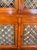 Brass Austrian Biedermeier Figured Maple & Brass-Grille Bookcase, Circa 1840 For Sale - Image 8 of 10