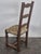Rustic Chairs with Slatted Backs, Set of 6 For Sale - Image 10 of 12