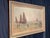 F. Peyre, Seascape at Sunset, 1920s, Oil on Canvas For Sale - Image 12 of 14