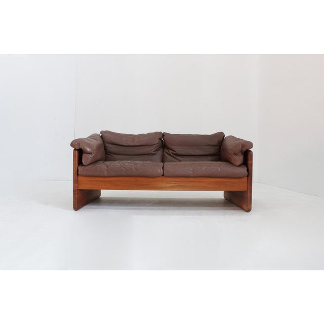 Wood Vintage Danish Sofa in Teak by Mikael Laursen, 1960s For Sale - Image 7 of 7
