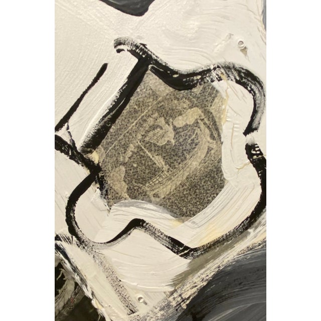 Textile Sheila Elias, Oil Painting Photo Collage Assemblage Feminist Pop Art Miami Artist Sheila Elias, 1992 For Sale - Image 7 of 13