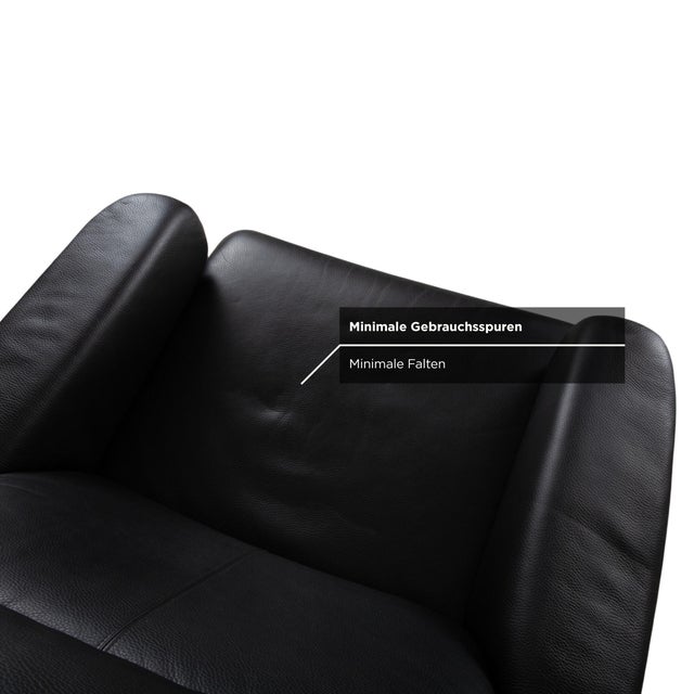 Lugano Three-Seater Sofa in Leather from Erpo For Sale - Image 11 of 18