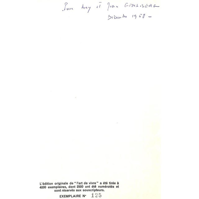 [124] pp. Editions Michel Jankowski 1968 Exemplaire No 125 of 2500 copies 11 1/4" x 10 3/4" Editions Michel Jankowski,...