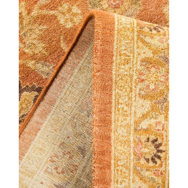 Mogul, One-of-a-Kind Hand-Knotted Area Rug in Brown, 6' 3" x 8' 10" For Sale In New York - Image 6 of 8