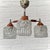Mid-Century Modern Scandinavian Ceiling Lamp in Teak with Chrome Steel and Glass, Sweden, 1950s For Sale - Image 3 of 10