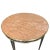 French Centre Table with Marble Top in the style of Maison Jansen, 1950s For Sale - Image 4 of 6