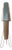 Mid-Century Modern German Rocket Floor Lamp in Metal and Straw, 1960 For Sale