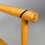 Italian Modern Chairs with Armrests in Wood and Black Metal, 1970s, Set of 2 For Sale - Image 9 of 18