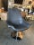 Circa 1980 Modernist Leather Captian's Lounge Chair With Chrome Base For Sale In Los Angeles - Image 6 of 6