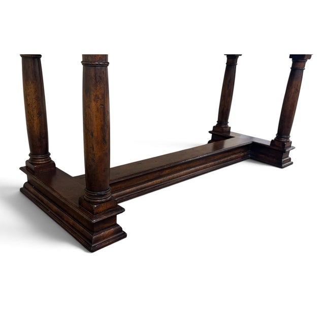 John Richard European Crossroads Console Table or Kitchen Island For Sale - Image 12 of 16