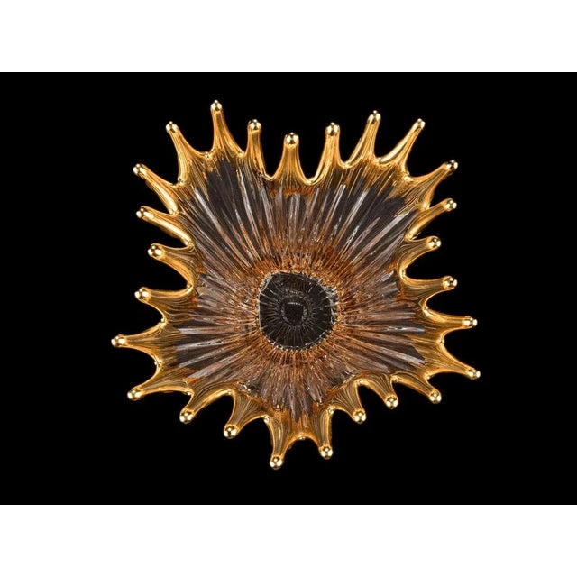 1960s Crystal Glass Bowl For Sale - Image 5 of 9