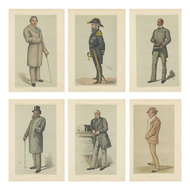 Unknown, Empire & Service, 1883, Paper, Set of 6 For Sale