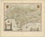 Blaeu Andalusia Map, Seville Cordoba Granada Spain, c.1642 : A richly engraved and highly decorative map of Andalusia in...