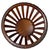 Brown English Plant Stand or Jardiniere of Mahogany From the Edwardian Era For Sale - Image 8 of 9