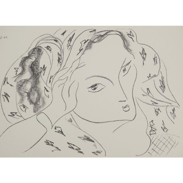 Modern Henri Matisse, the Oriental Woman, Lithograph For Sale - Image 3 of 6