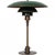 PH4/3 with Green Shades by Poul Henningsen, 1920s For Sale - Image 11 of 11