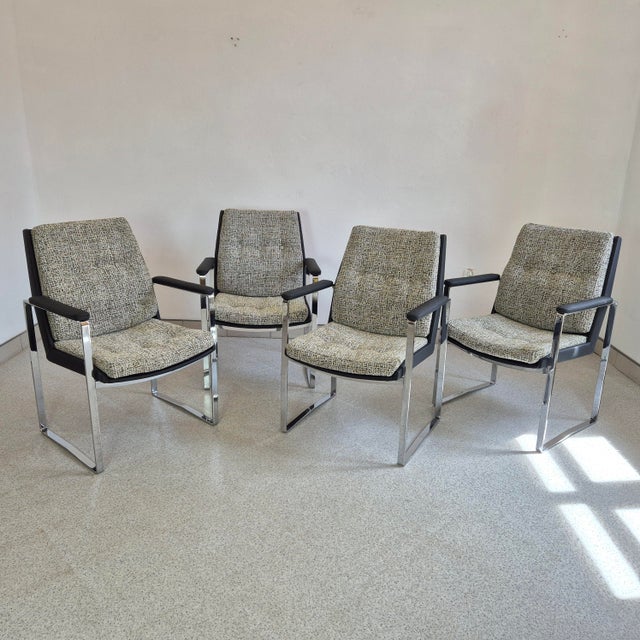Mid-Century Armchairs by Miller Borgsen for Röder & Söhne, 1960s, Set of 4 For Sale - Image 12 of 12