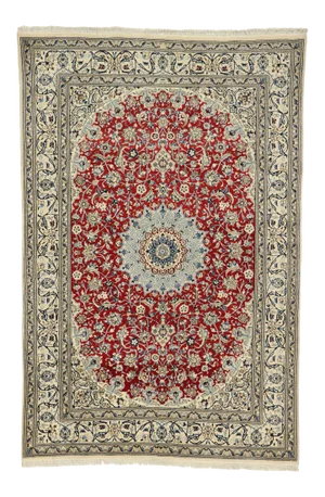Vintage Persian Nain Rug, 06'08 X 09'08