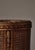 Wood Art Deco Scandinavian Paper Basket in Gilded Wood & Rattan Cane, 1920s For Sale - Image 7 of 11