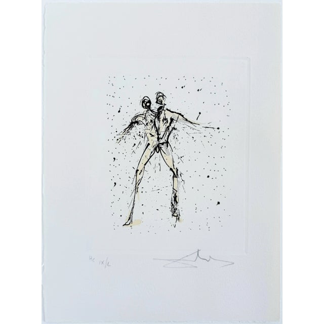 Salvador Dali, Gemini, 1974, Etching For Sale - Image 7 of 8