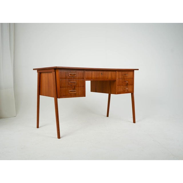 Vintage Teak Desk, 1960s For Sale - Image 11 of 11